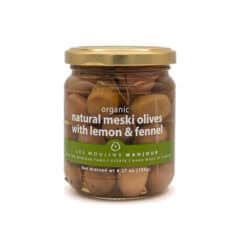 Natural Meski Olives with Lemon & Fennel (organic) Image