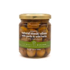 Natural Meski Olives & Garlic & Wild Herbs (organic) Image